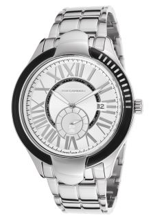 Men's Silver Tone Stainless Steel Silver Tone Dial