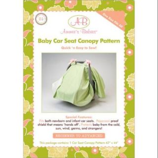 Ammee's Babies Sewing Patterns Car Seat Canopy