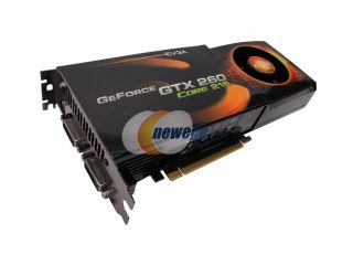 EVGA 896 P3 1267 AR GeForce GTX 260 Core 216 Superclocked Edition 896MB 448 bit GDDR3 PCI Express 2.0 x16 HDCP Ready SLI Supported Video Card 