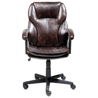 Serta Manager Office Chair Brown 43669